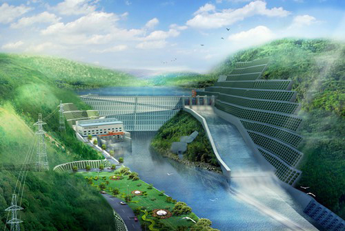 谢家集老挝南塔河1号水电站项目